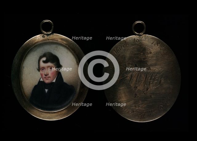 Charles William McGinnes, 1833. Creator: Carl Weinedel.