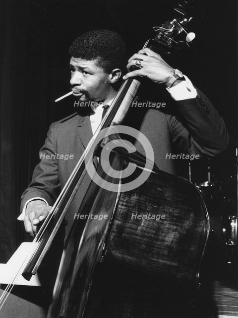 Charles Williams with the Count Basie Orchestra and Sarah Vaughan, London, 1963. Creator: Brian Foskett.
