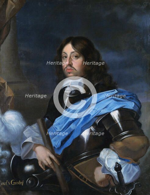 Charles X, 1622-1660, King Gustav of Sweden, Palatine Count of Zweibrücken. Creator: Anon.