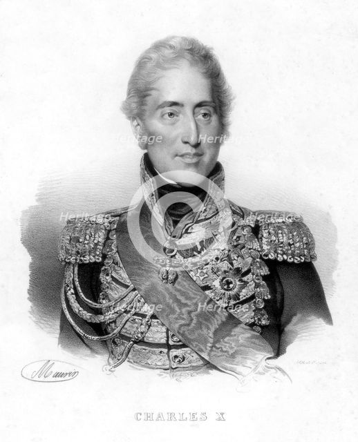 Charles X, King of France, 19th century. Artist: Unknown