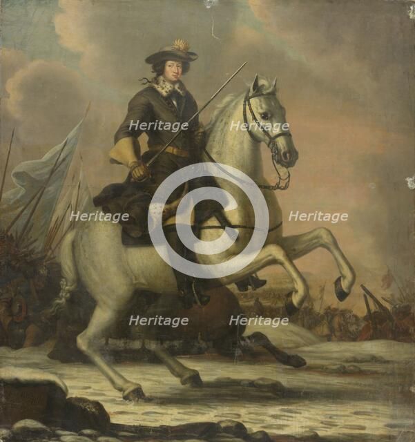 Charles XI (1665-97), King of Sweden, 1676-1697. Creator: David Klocker Ehrenstrahl.