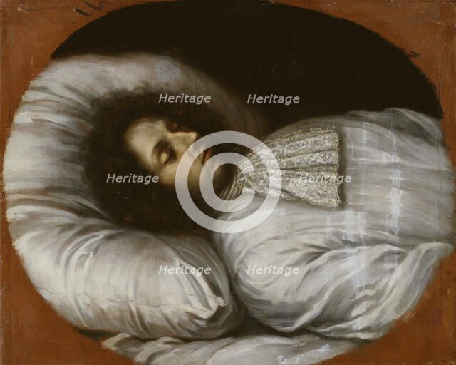 Charles XI on his deathbed, c1697. Creator: David Klocker Ehrenstrahl.