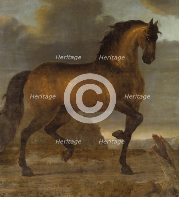 Charles XI's favourite horse Capricorn, 1673. Creator: David Klocker Ehrenstrahl.