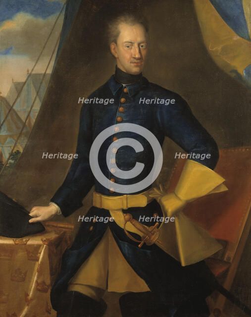 Charles XII (1682-1718), early-mid 18th century. Creator: Johan David Swartz.