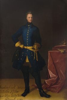 Charles XII, 1682-1718, King of Sweden, Palatine Count of Zweibrücken. Creator: David von Krafft