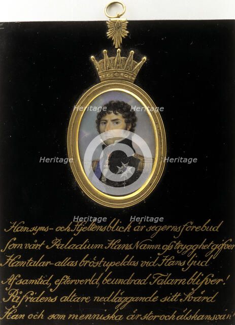 Charles XIV John, 1815.  Creator: Gustaf Hieronymus Hallman.