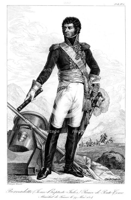 Charles XIV John of Sweden (1763-1844), King of Sweden, 1839.Artist: Francois Pigeot