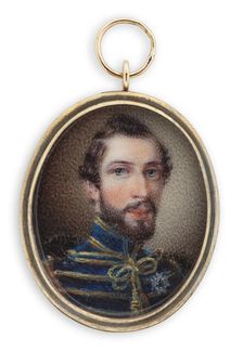 Charles XV as Crown Prince. Creator: Johan Way