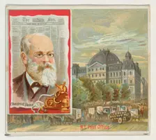 Charles A. Dana, The New York Sun, from the American Editors series (N35) for Allen & Gint..., 1887. Creator: Allen & Ginter