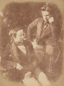 Charles and George Drysdale, 1843-1848. Creator: Hill & Adamson