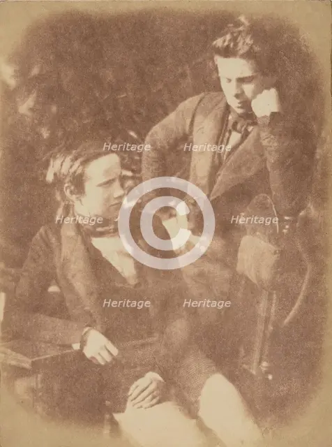 Charles and George Drysdale, 1843-1848. Creator: Hill & Adamson.