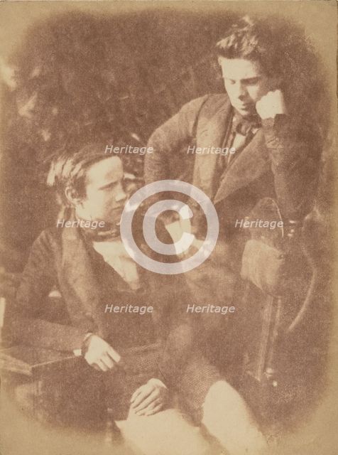 Charles and George Drysdale, 1843-1848. Creator: Hill & Adamson.