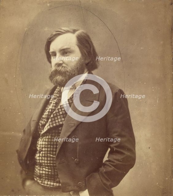 Charles Asselineau, negative 1855-1859; print 1861-1869. Creator: Nadar.