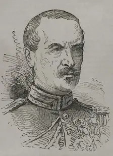 Charles Auguste Frossard (1807-1875), French general, 1870. Creator: Unknown