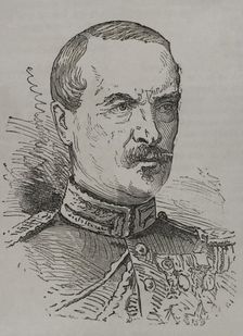Charles Auguste Frossard (1807-1875), French general, 1870. Creator: Unknown
