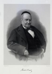 Charles Augustin Sainte-Beuve (1804-1869). Creator: Bornemann, C. (active Mid of the 19th cen.)