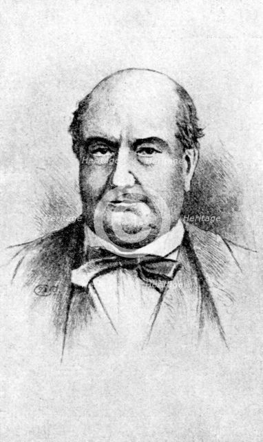 'Charles Augustin Sainte-Beuve', French 19th Century Critic, 1923. Artist: Unknown