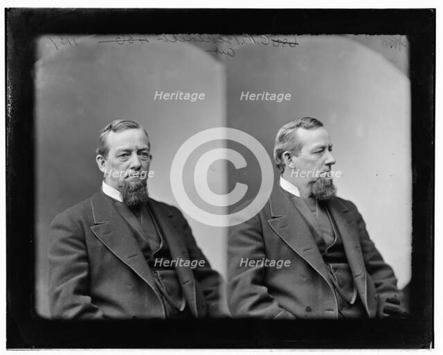 Charles B. Benedict of New York, 1865-1880. Creator: Unknown.