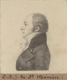 Charles Balthazar Julien Févret de Saint-Mémin, 1799. Creator: Charles Balthazar Julien Févret de Saint-Mémin