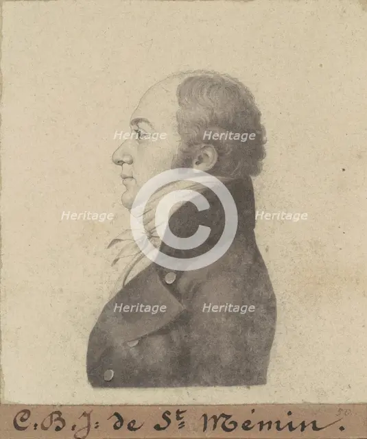 Charles Balthazar Julien Févret de Saint-Mémin, 1799. Creator: Charles Balthazar Julien Févret de Saint-Mémin.