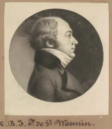 Charles Balthazar Julien Févret de Saint-Mémin, 1801. Creator: Charles Balthazar Julien Févret de Saint-Mémin