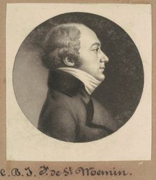 Charles Balthazar Julien Févret de Saint-Mémin, 1801. Creator: Charles Balthazar Julien Févret de Saint-Mémin