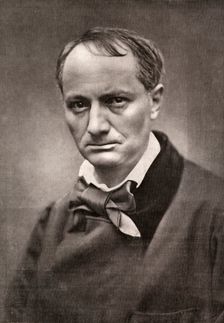 Charles Baudelaire, influential French poet, critic and translator, mid-19th century