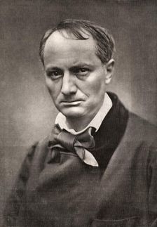 Charles Baudelaire, influential French poet, critic and translator, mid-19th century