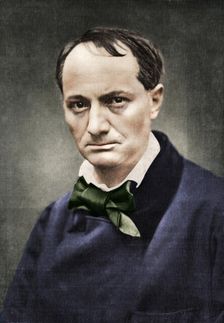 Charles Baudelaire, influential French poet, critic and translator, mid-19th century