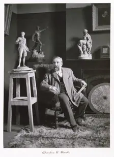 Charles Bell Birch, ARA, c1889-1891. Creator: Ralph W Robinson