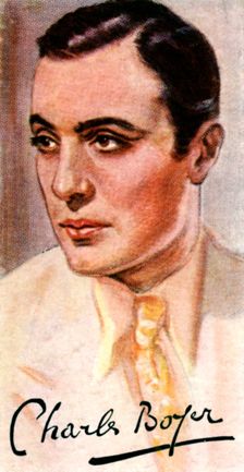 Charles Boyer, (1899-1978), French actor, 20th century