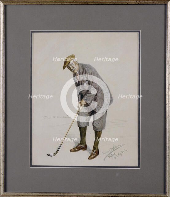 Charles Blair MacDonald, 'The American Sportsman', 1928. Artist: Richard B Adams