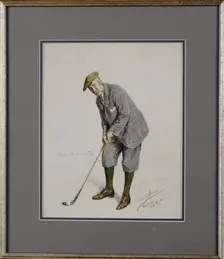 Charles Blair MacDonald, The American Sportsman 1928. Creator: Richard B Adams