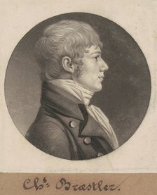 Charles Braestler, 1803. Creator: Charles Balthazar Julien Févret de Saint-Mémin