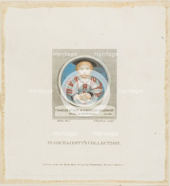 Charles Brandon, 1798. Creator: Francesco Bartolozzi.