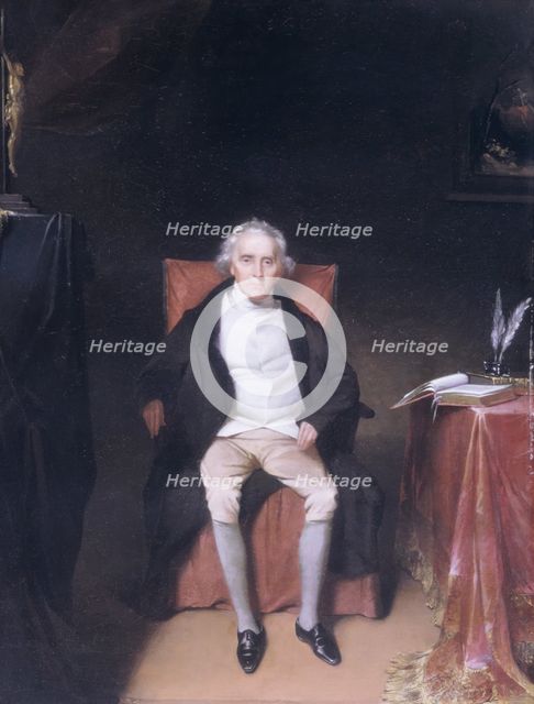 Charles Carroll of Carrollton, ca. 1830. Creator: William James Hubard.