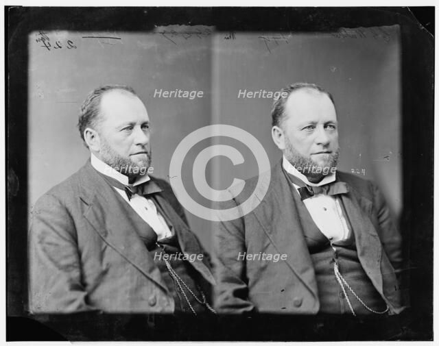 Charles Christopher B. Walker of New York, 1865-1880.  Creator: Unknown.