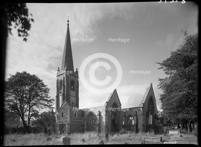 Charles Church, City of Plymouth, 1956. Creator: Herbert Felton.