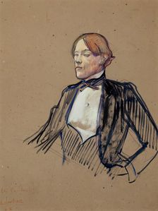 Charles Conder - Sketch for Aux Ambassadeurs: Gens Chics 1893. Creator: Henri de Toulouse-Lautrec