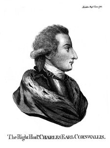 Charles Cornwallis (1738-1805), 1st Marquess Cornwallis, 1781