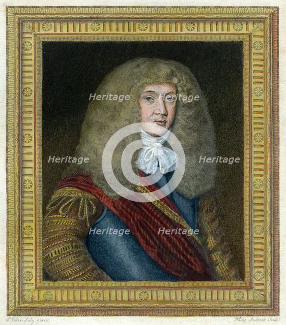 Charles Cotton (1638-1687), English poet, (19th century).Artist: Philip Audinet
