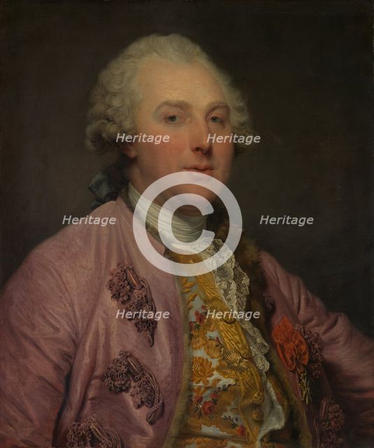 Charles Claude de Flahaut (1730-1809), Comte d'Angiviller, 1763. Creator: Jean-Baptiste Greuze.
