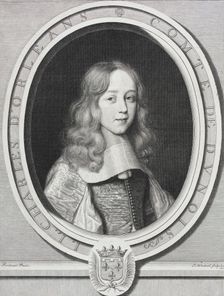 Charles d'Orléans-Longueville, Comte de Dunois, 1660. Creator: Robert Nanteuil