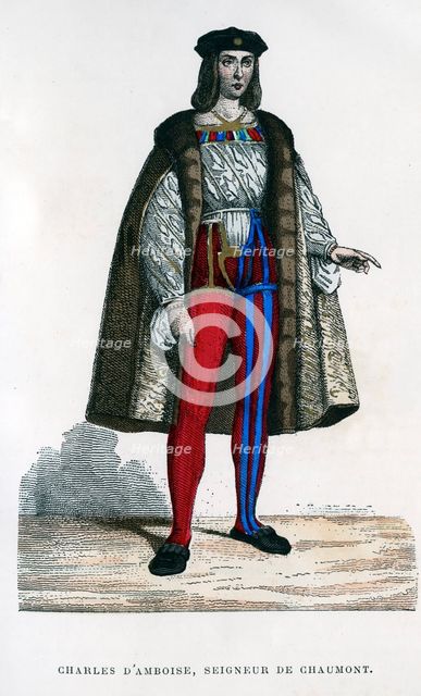 Charles d'Amboise, Seigneur de Chaumont, 1882-1884. Artist: Unknown