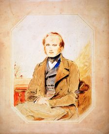 Charles Darwin, English naturalist. Creator: Unknown