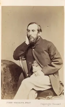 Charles Davidson, RWS, (1824-1902), c1850-1880. Creator: John Watkins