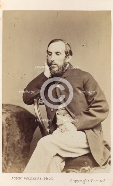 Charles Davidson, RWS, (1824-1902), c1850-1880. Creator: John Watkins.