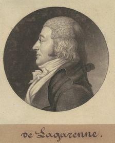 Charles de Lagarenne, 1800. Creator: Charles Balthazar Julien Févret de Saint-Mémin
