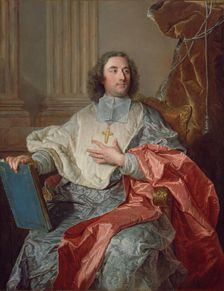 Charles de Saint-Albin, Archbishop of Cambrai, 1723. Creator: Hyacinthe Rigaud