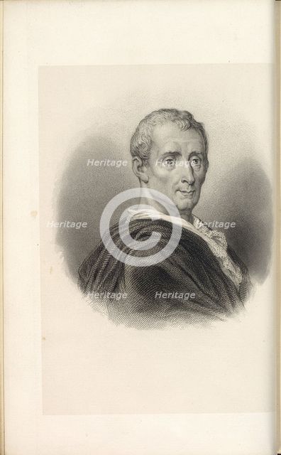 Charles de Secondat, Baron de Montesquieu (1689-1755). Artist: Anonymous  
